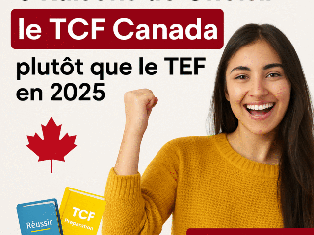 5 Raisons de Choisir le TCF Canada plutôt que le TEF en 2025
